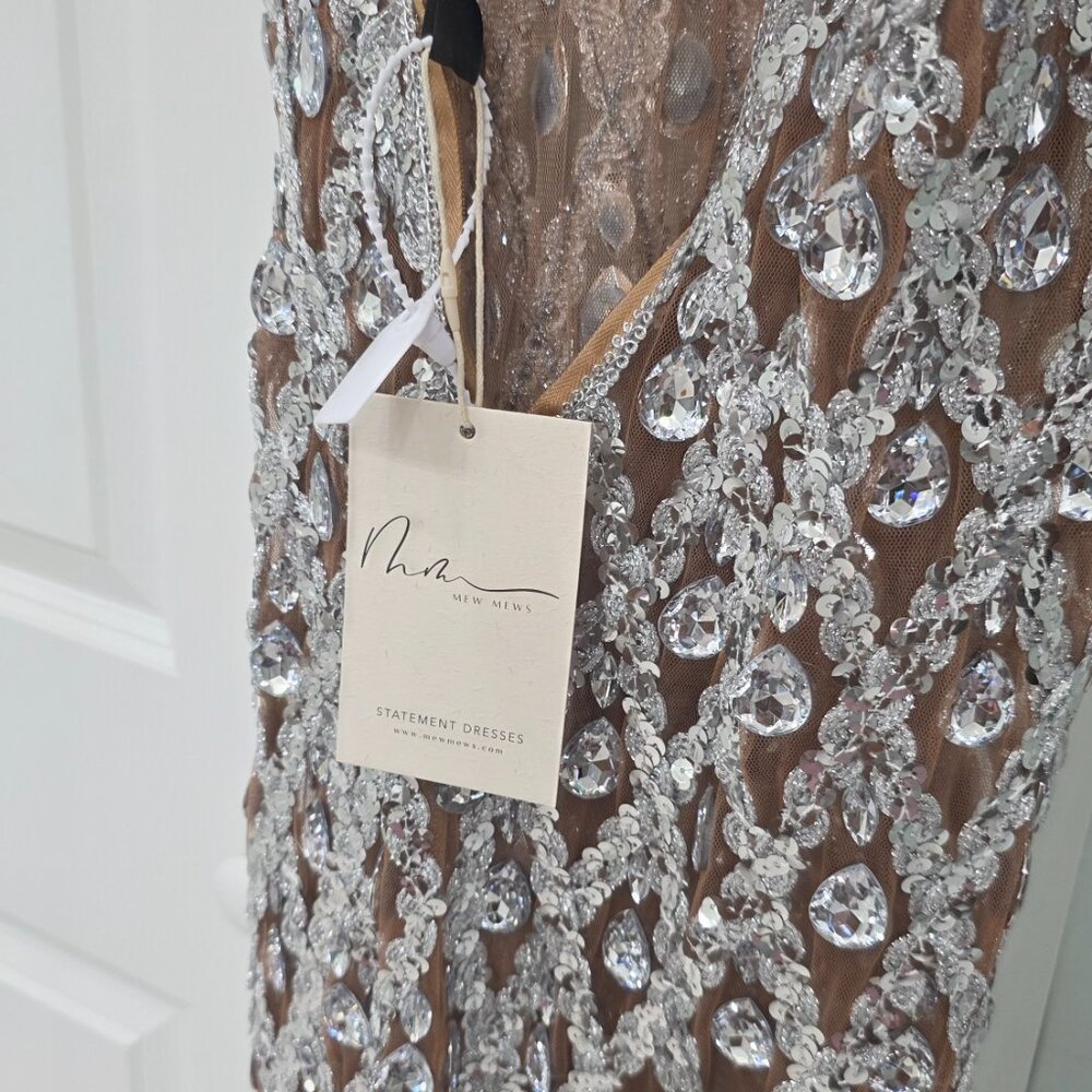 Mew Mews Liora Sequin Crystal Dress - Picture 4 of 5